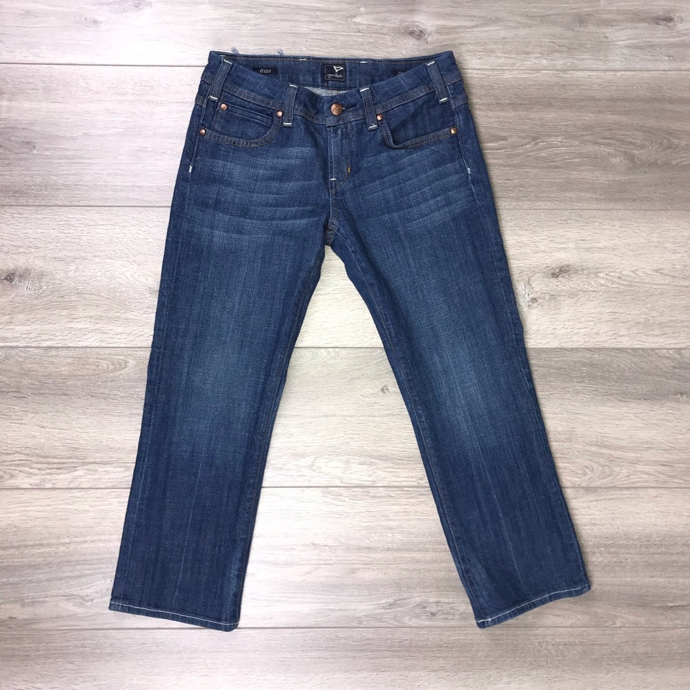 Vigoss Ritz Skinny Capri Blue Jeans